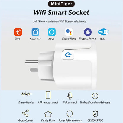 ZentraCart™ Smart Plug – Effortless Home Automation